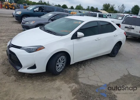 2017 Toyota Corolla Le z USA, uszkodzony, nr VIN 2T1BURHE4HC948694